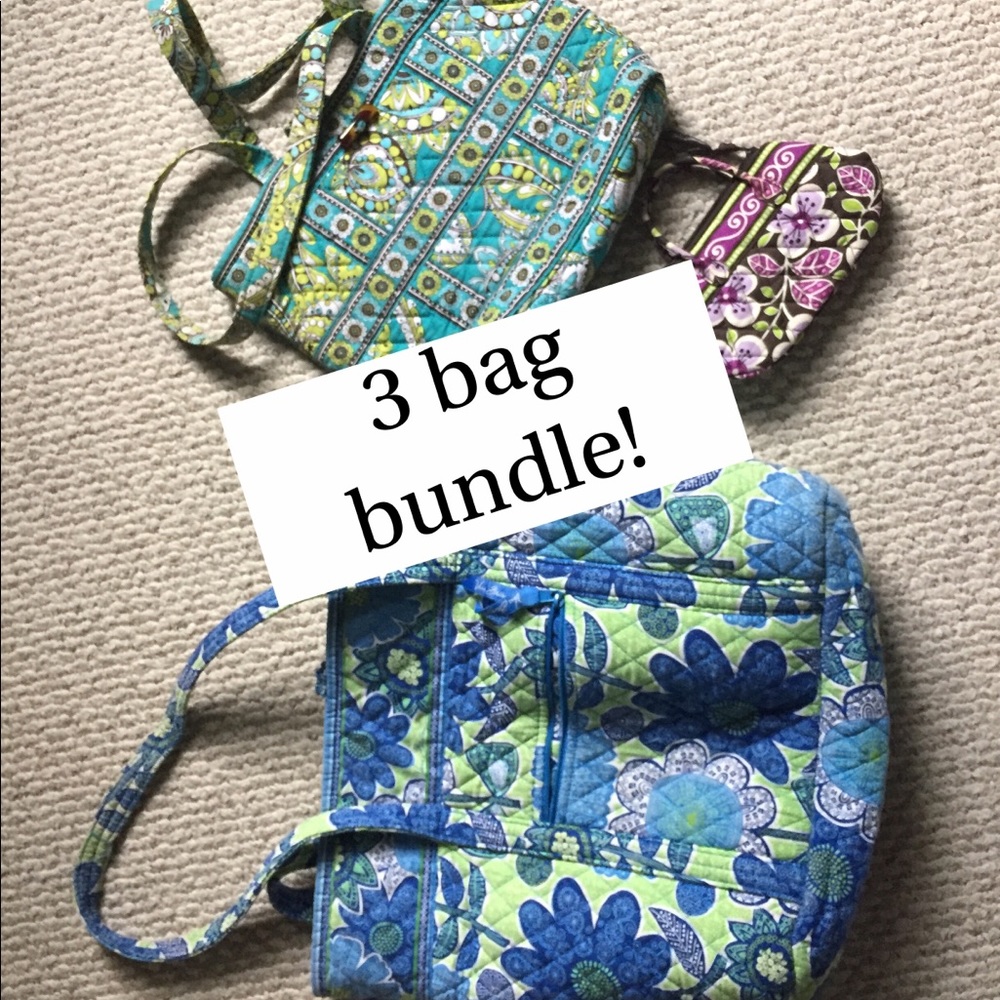 3 Vera Bradley Bags